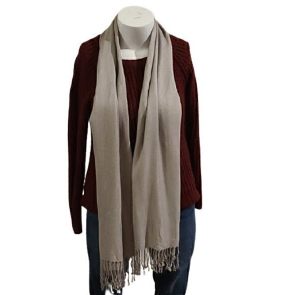 [Pashmina] Gray Scarf